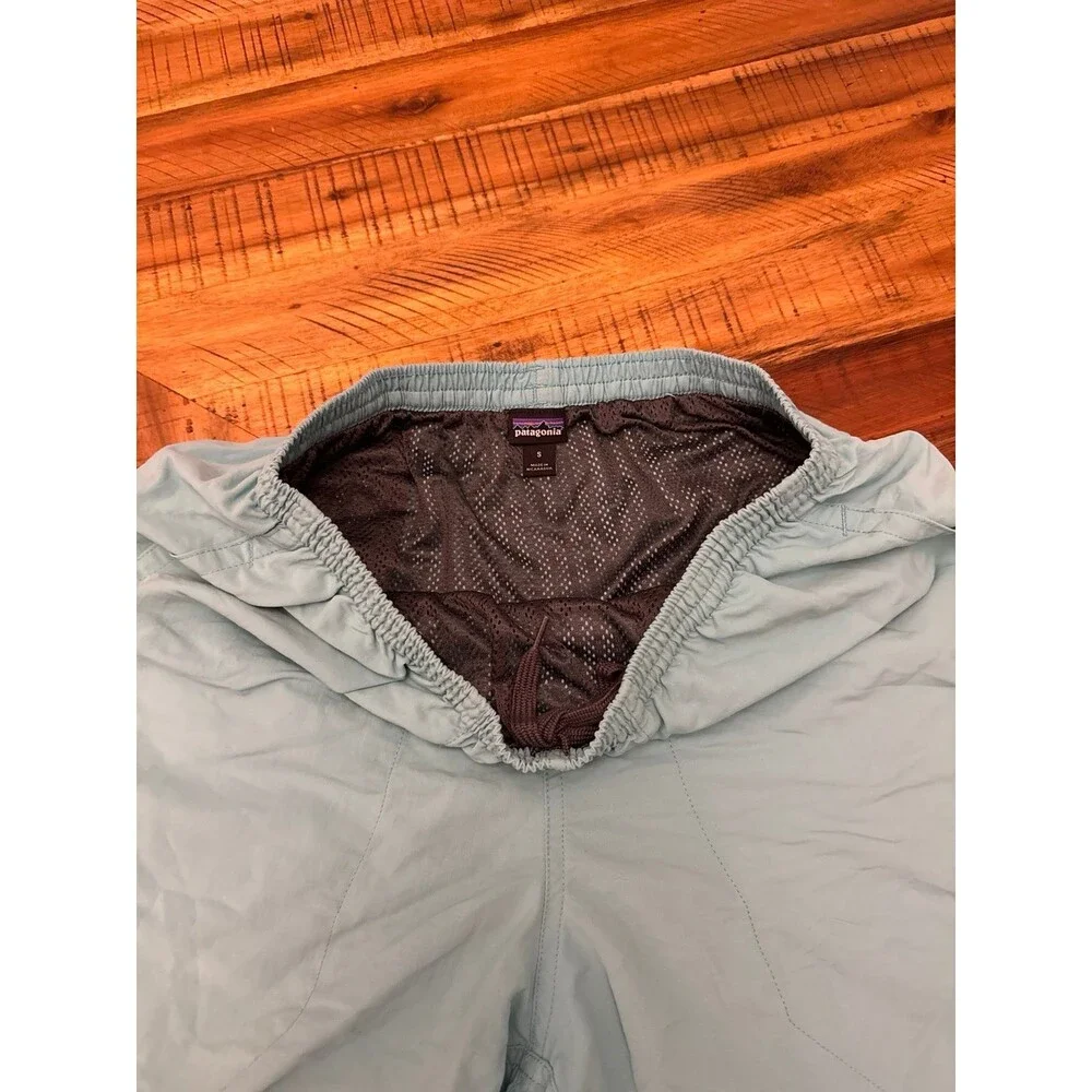 Patagonia Baggies Swim Shorts Men’s Small Turquoise Aqua 5” Inseam